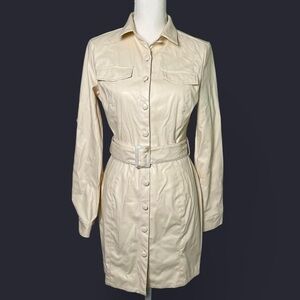 BRAND NEW Khaki trench dress 

Size: 6